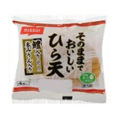 くらしモア　ニッスイそのままでおいしいひら天　３６ｇ×４枚