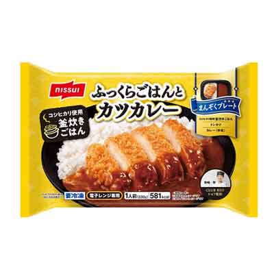 ニッスイ　ふっくらごはんとカツカレー　中辛　330ｇ