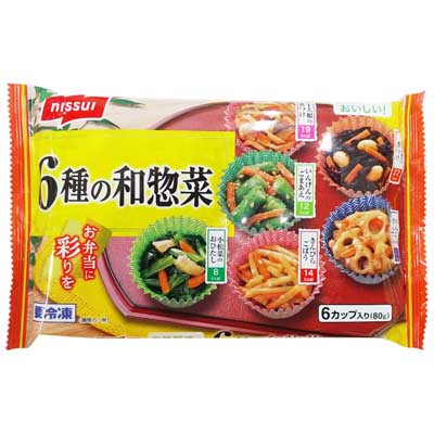 ニッスイ 6種の和惣菜 6個入