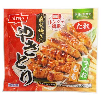 ニッスイ 直火焼き やきとり たれ もも・つくね 6本
