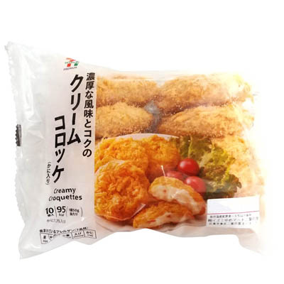 セブンプレミアム濃厚な風味とコクのクリームコロッケ（かに入り）