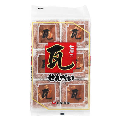 七尾製菓 瓦せんべい 18枚
