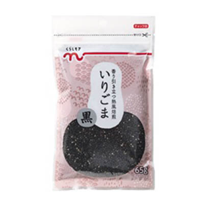 くらしモア いりごま黒 65g