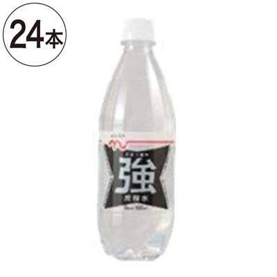 【ｹｰｽ販売】くらしモア　強炭酸水　500ml×24本