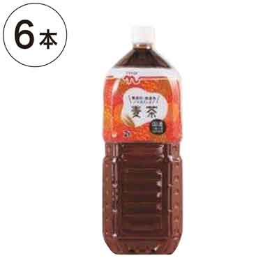 【ケース販売】くらしモア 麦茶 国産六条大麦100%使用 2L×6本