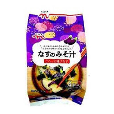 くらしモア なすのみそ汁(フリーズドライ)4食