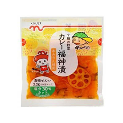 くらしモア　カレー福神漬（黄）　１００ｇ