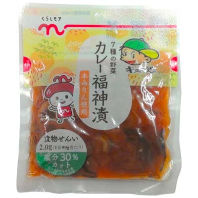 くらしモア　カレー福神漬（黄）　90ｇ