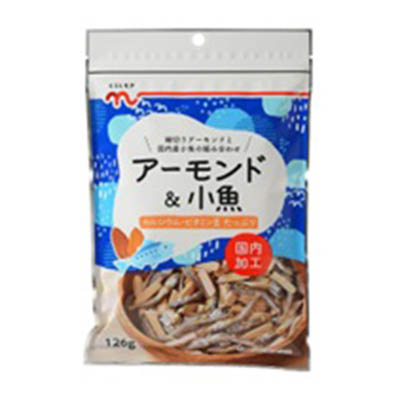 くらしモア アーモンド&小魚 126g