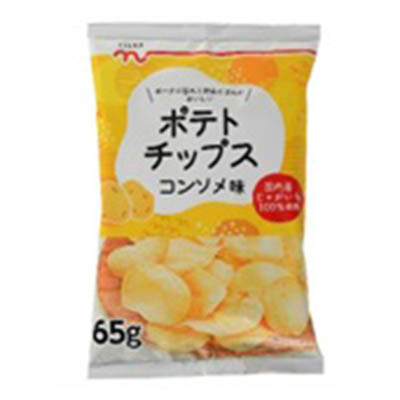 くらしモア ポテトチップスコンソメ味 65g