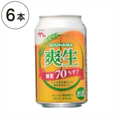 くらしモア 爽生 糖質70%オフ 350ml×6缶
