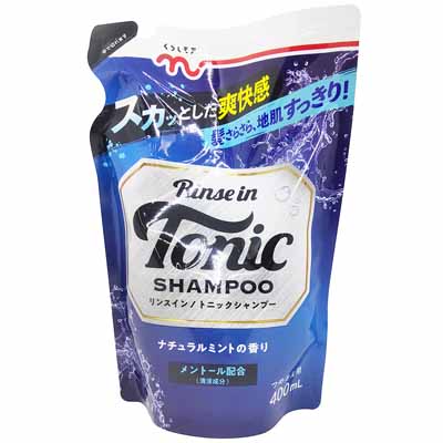 くらしモア リンスイントニックシャンプー 詰替 400ml