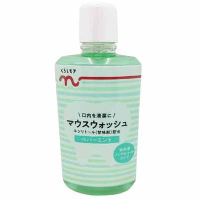 くらしモア マウスウォッシュ ペパーミント ノンアルコールタイプ 600ml