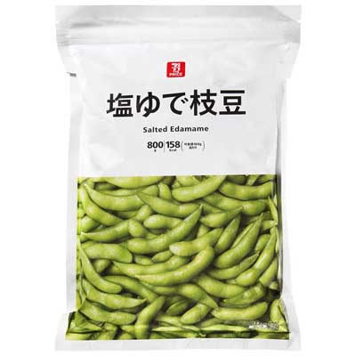 セブンプレミアム　塩ゆで枝豆　800g