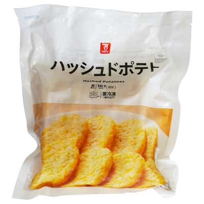 セブンザプライス　ハッシュドポテト　8枚入