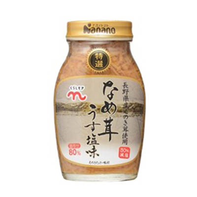 くらしモア 特選なめ茸うす塩味(固形分80%) 180g