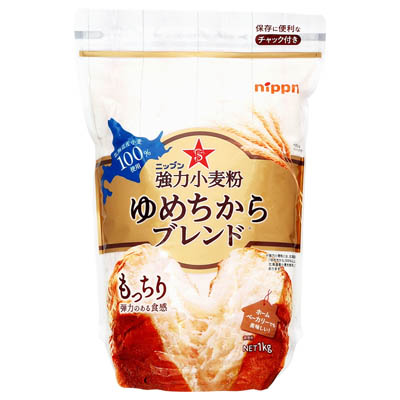 ニップン　強力小麦粉　ゆめちからブレンド　1ｋｇ