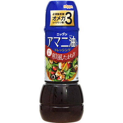 ニップン アマニ油入りドレッシング 和風たまねぎ 300ml