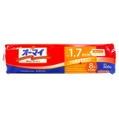 ニップン　オーマイスパゲッティ　1.7mm　300ｇ