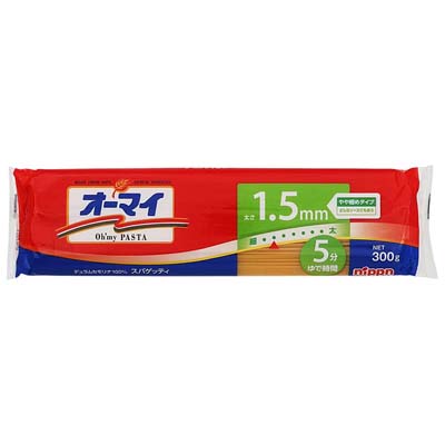 ニップン　オーマイスパゲッティ　1.5mm　300ｇ