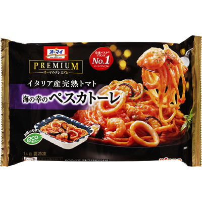 ニップン　オーマイプレミアム　海の幸のペスカトーレ