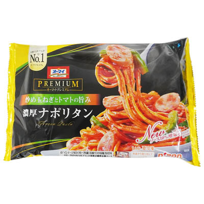 ニップン　オーマイプレミアム　濃厚ナポリタン　１人前