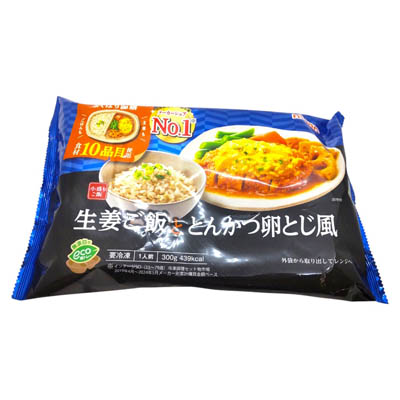 ニップン　よくばり御膳生姜ご飯ととんかつ卵とじ風　300ｇ