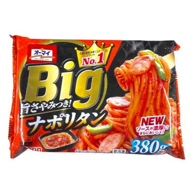 ニップン　オーマイ　Bigナポリタン　380ｇ