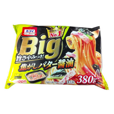 ニップン　オーマイ　Big焦がしバター醤油　380ｇ