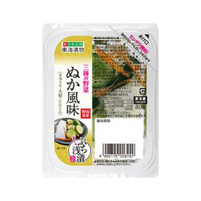 東海漬物　ぷち！浅漬ぬか風味８０ｇ