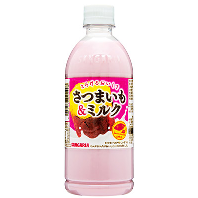 サンガリア さつまいも&ミルク 500ml