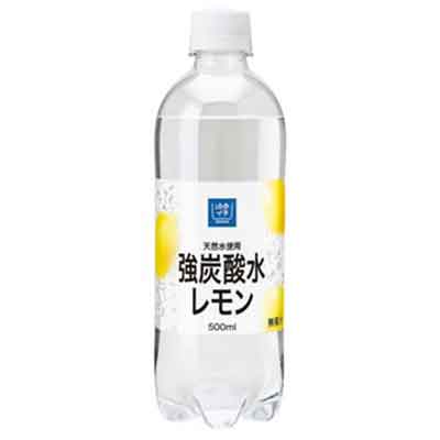 ゆめイチ　強炭酸水　レモン　500ｍｌ