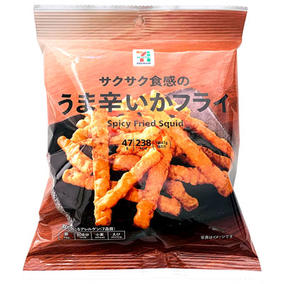 セブンプレミアム うま辛いかフライ 47g