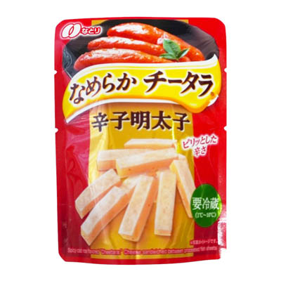 なとり　なめらかチータラ　辛子明太子　25g