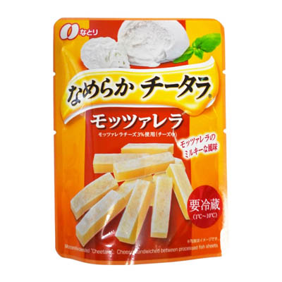 なとり　なめらかチータラ　モッツァレラ　25g