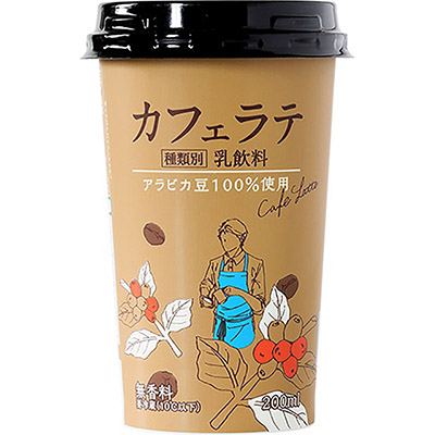 めいらく カフェラテ
