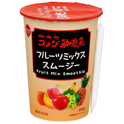 めいらく コメダ珈琲店 フルーツミックススムージー 300g