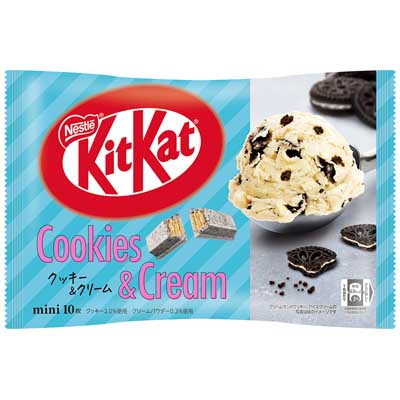 ネスレ キットカットミニ クッキー&クリーム 10枚