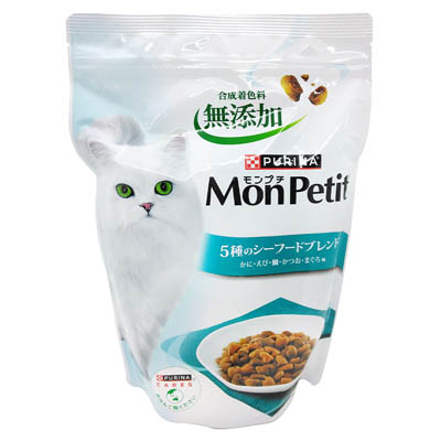 モンプチ　リュクスバッグシーフードブレンド　６００ｇ