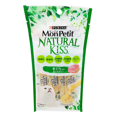 モンプチ　ナチュラルキッス　まぐろ入りまぐろゼリー４０ｇ