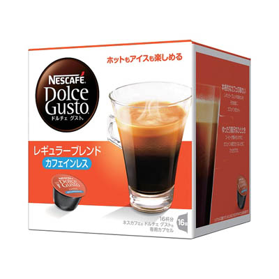 ネスカフェ ドルチェグストレギュラーブレンド カフィンレス16杯分