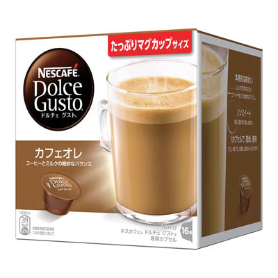 ネスレドルチェグスト専用カフェオレ16杯分