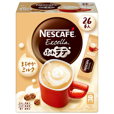 ネスカフェ エクセラ ふわラテ まろやかミルク 26本入