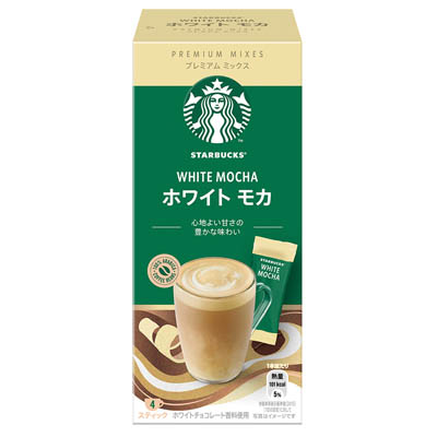 ネスレ スターバックス プレミアムミックス ホワイトモカ 4本入