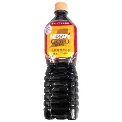 ネスカフェ ゴールドブレンド カフェインレス無糖 900ml