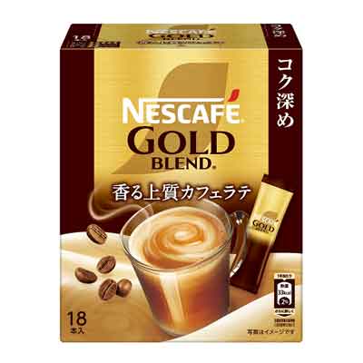 ネスレ ネスカフェ ゴールドブレンドコク深め スティック 香る上質カフェラテ 18本入