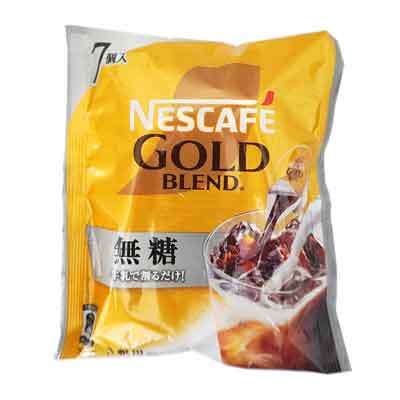 ネスレ ネスカフェ ゴールドブレンド ポーション 無糖 7個入