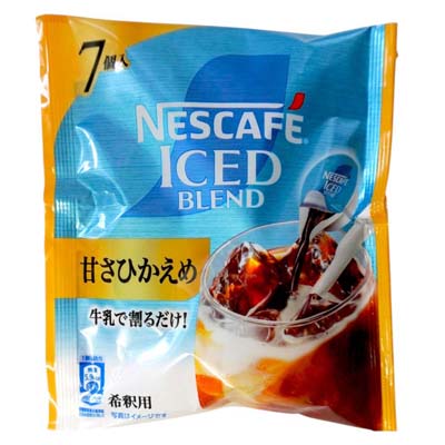 ネスレ　ネスカフェアイスブレンドポーション　甘さひかえめ　7個入