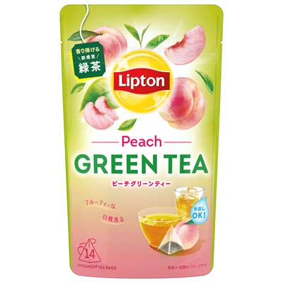 リプトン　ピーチグリーンティー　ティーバッグ　14袋