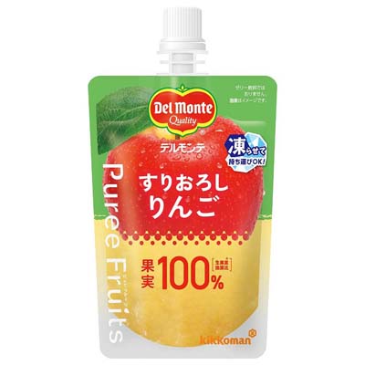 デルモンテ　ピュレフルーツ　すりおろしりんご　110g